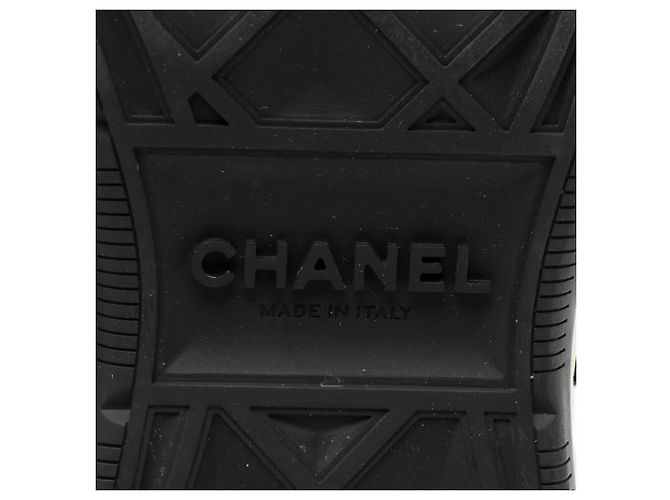 Gabrielle Zapatillas de ante CC Chanel - Talla 10 / 40 Negro - vista 7