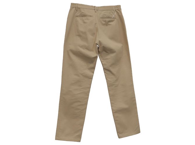 Apc Chinos Lawrence A.P.C. in cotone beige Marrone Rosso - vista 2