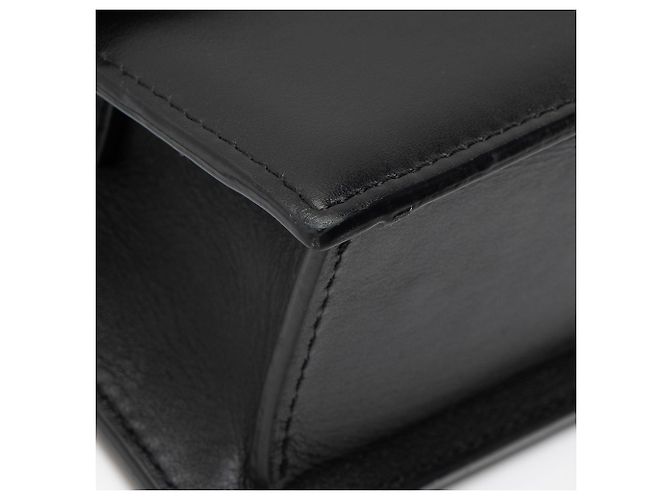 Borsa a mano in pelle Le Grand Bambino di Jacquemus con manico superiore e pattina lunga - vista 9