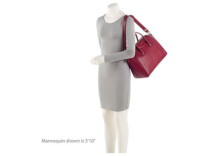 Bolso Antigona mediano en piel de cabra azucarada Givenchy Rosa - vista 5