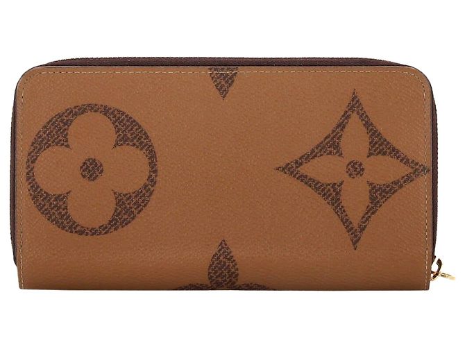 Louis Vuitton Portefeuille Zippy Monogram Inversé Géant Marron - vue 4