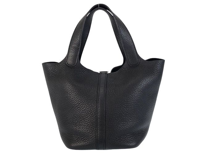 Hermès Picotin Lock PM Schwarze Handtasche - Ansicht 2