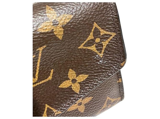 Cartera Larga Monograma Sarah de Louis Vuitton Castaño - vista 8