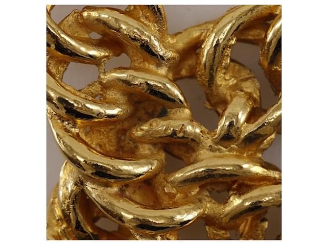 Spilla Coco Mark di Chanel D'oro Metallico - vista 4