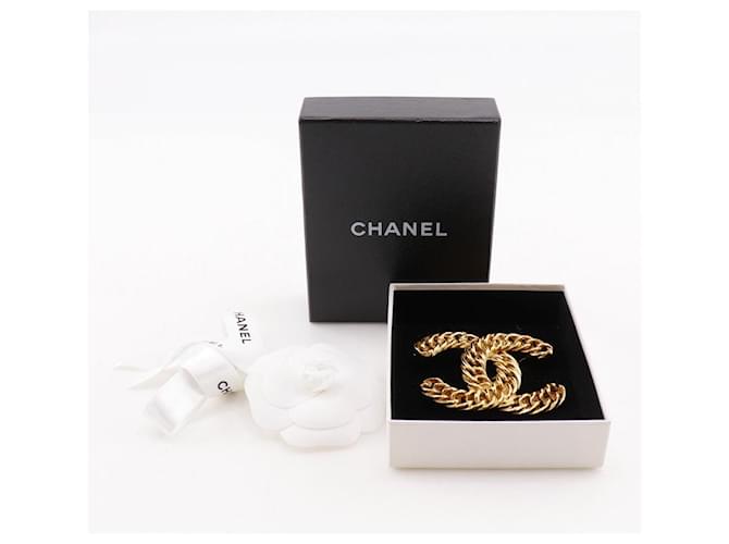 Spilla Coco Mark di Chanel D'oro Metallico - vista 6