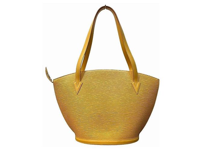 Borsa a Spalla Saint Jacques Epi Louis Vuitton Giallo - vista 2
