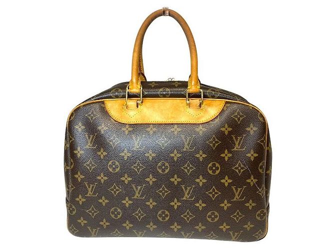 Borsa a mano Monogram Deauville Louis Vuitton Marrone - vista 2