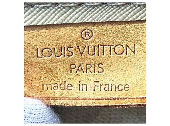 Borsa a mano Monogram Deauville Louis Vuitton Marrone - vista 4