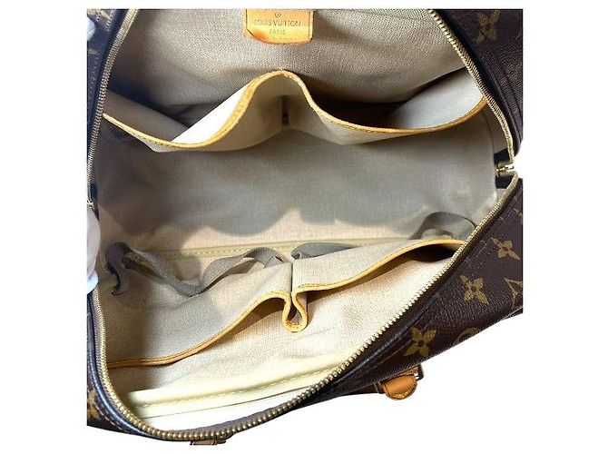 Borsa a mano Monogram Deauville Louis Vuitton Marrone - vista 7