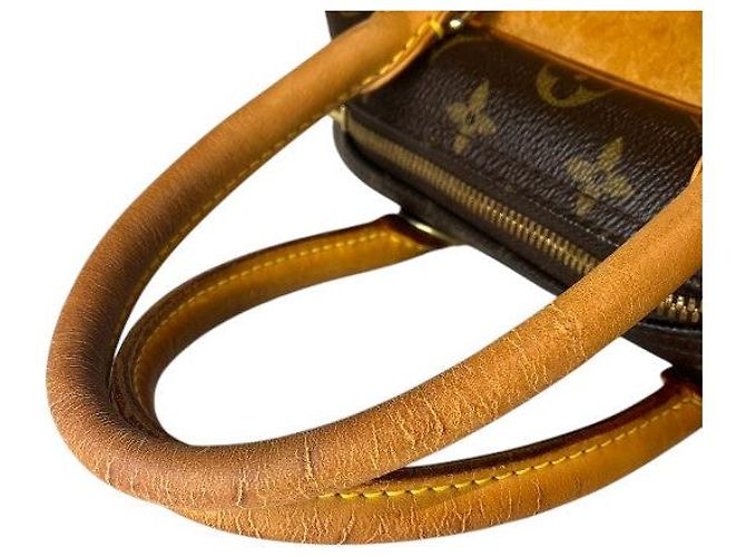 Borsa a mano Monogram Deauville Louis Vuitton Marrone - vista 9
