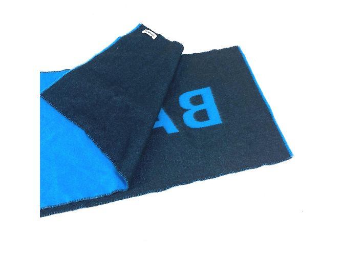 Blaue Wollschals von Balenciaga - Ansicht 6