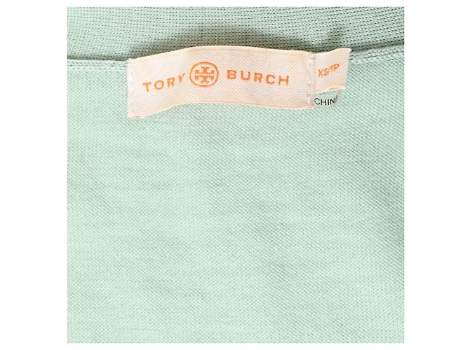 Cárdigan Abotonado Tory Burch en Algodón Verde - vista 4