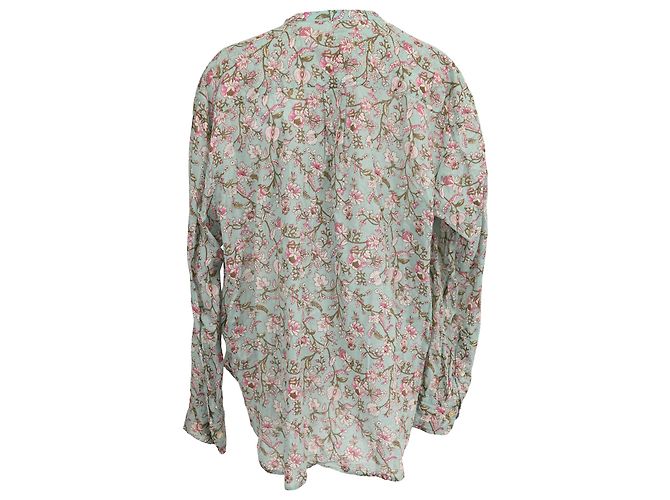 Cuello alto Isabel Marant Étoile en algodón estampado floral Multicolor - vista 3
