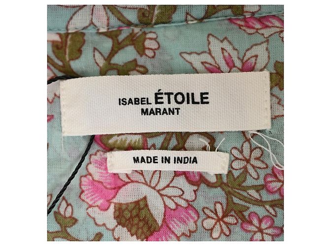 Cuello alto Isabel Marant Étoile en algodón estampado floral Multicolor - vista 4