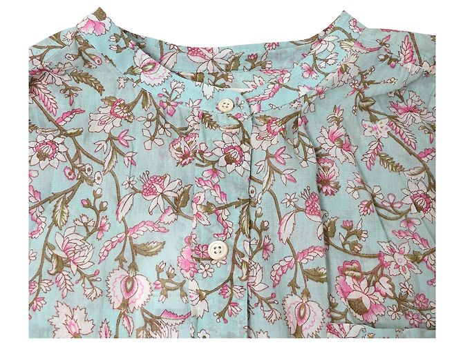 Cuello alto Isabel Marant Étoile en algodón estampado floral Multicolor - vista 5