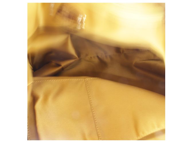 Borsa a Spalla Plissettata Ombre Etro in Pelle Beige e Marrone - vista 9