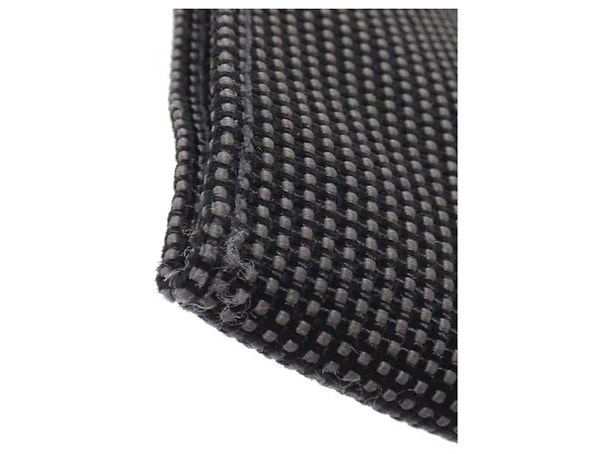 Borsa a Spalla in Tela Herline di Hermès Nero - vista 2