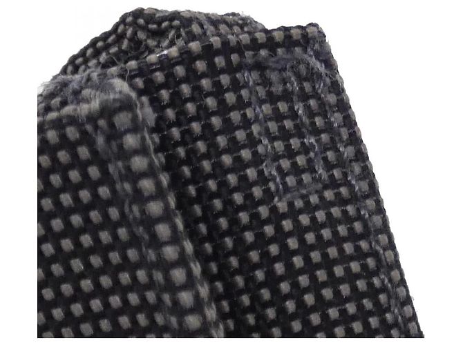 Borsa a Spalla in Tela Herline di Hermès Nero - vista 3
