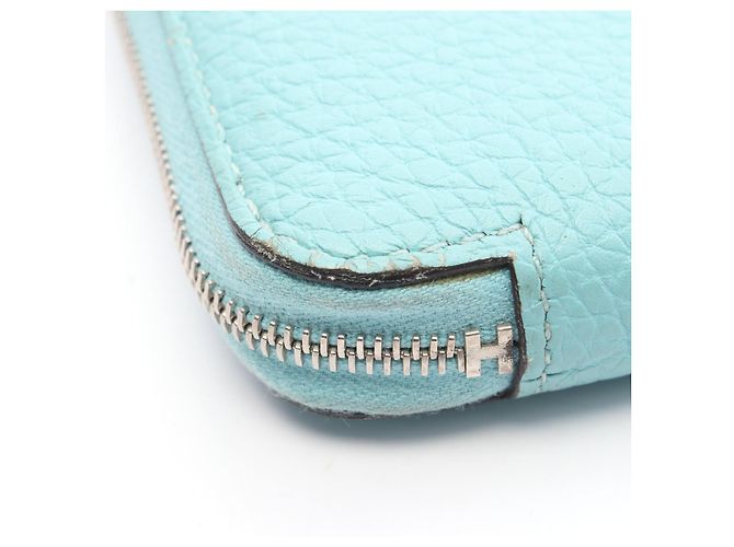 Portafoglio Lungo Azap in Pelle Hermès Blu - vista 3