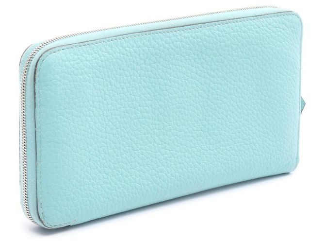 Portafoglio Lungo Azap in Pelle Hermès Blu - vista 5