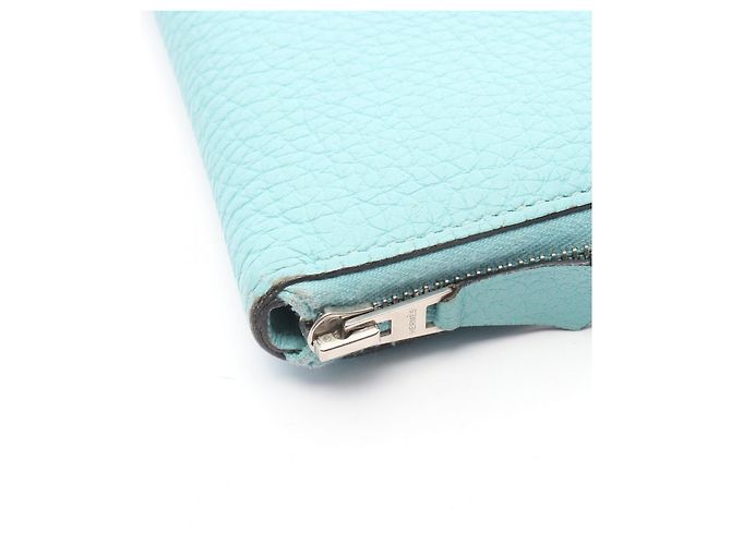 Portafoglio Lungo Azap in Pelle Hermès Blu - vista 9