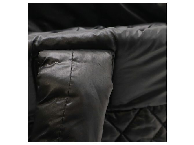 Chanel Coco Cocoon Medium Tote Bag aus Nylon Schwarz - Ansicht 5