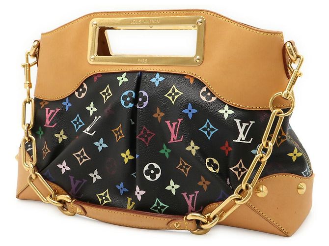 Borsa a mano Judy MM Monogramma Louis Vuitton Nero - vista 2