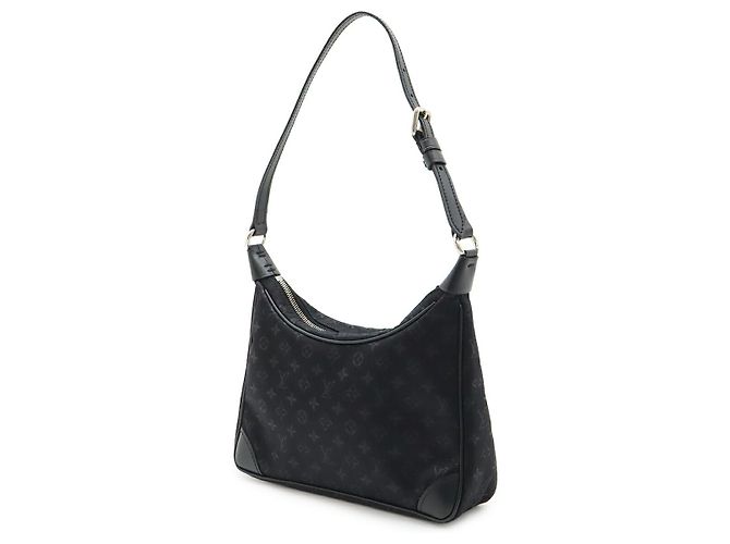 Pochette in pelle satinata Monogram Louis Vuitton Nero - vista 2