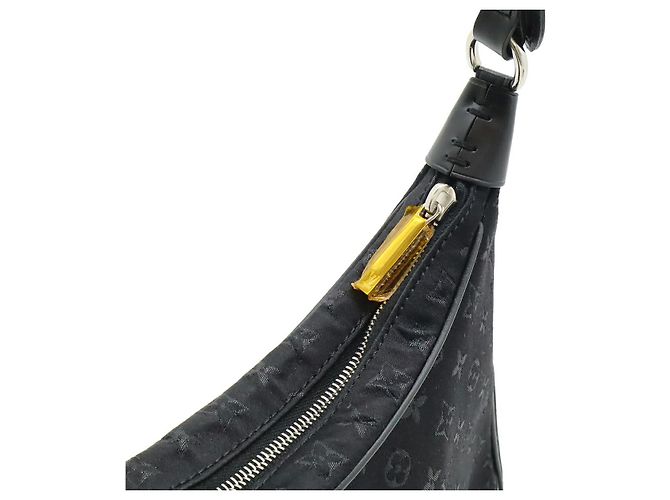 Pochette in pelle satinata Monogram Louis Vuitton Nero - vista 5