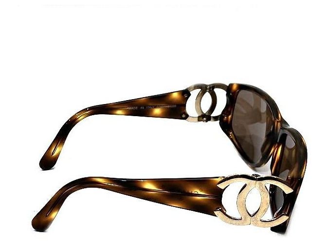 Occhiali da sole Chanel Coco Mark Marrone - vista 6