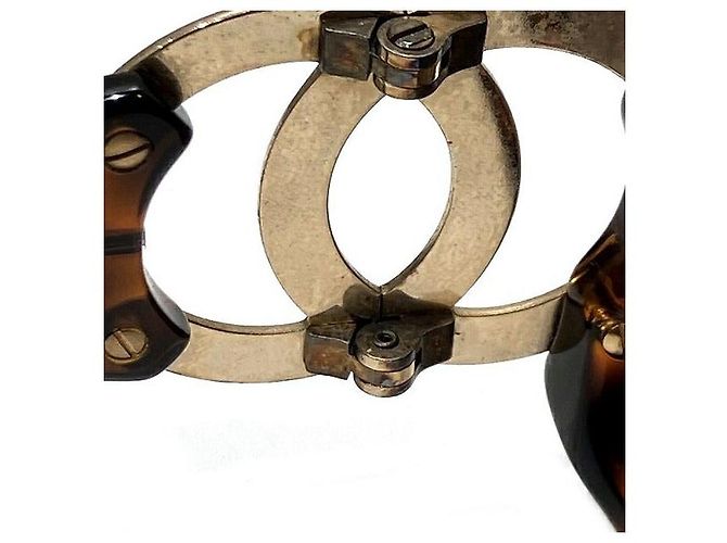 Occhiali da sole Chanel Coco Mark Marrone - vista 9