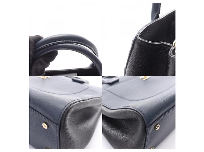 Chanel Leder Neo Executive Tote Bag Blau - Ansicht 6
