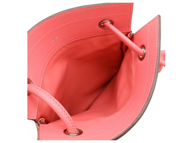 Borsa a Spalla Aline Mini Swift di Hermès Rosa - vista 6