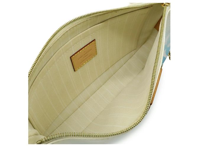 Borsa a Spalla 2 in 1 Multi Pochette Accessoires Monogram Louis Vuitton Blu - vista 5