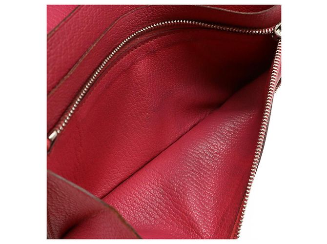 Hermès Portafoglio Lungo Azap Combine Chevre Hermes Rosa - vista 9