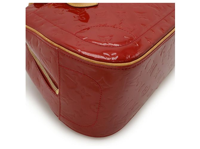 Louis Vuitton Summit Drive Handtasche aus Monogram Vernis Rot - Ansicht 3