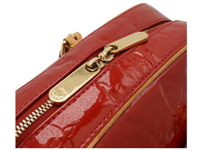 Louis Vuitton Summit Drive Handtasche aus Monogram Vernis Rot - Ansicht 4