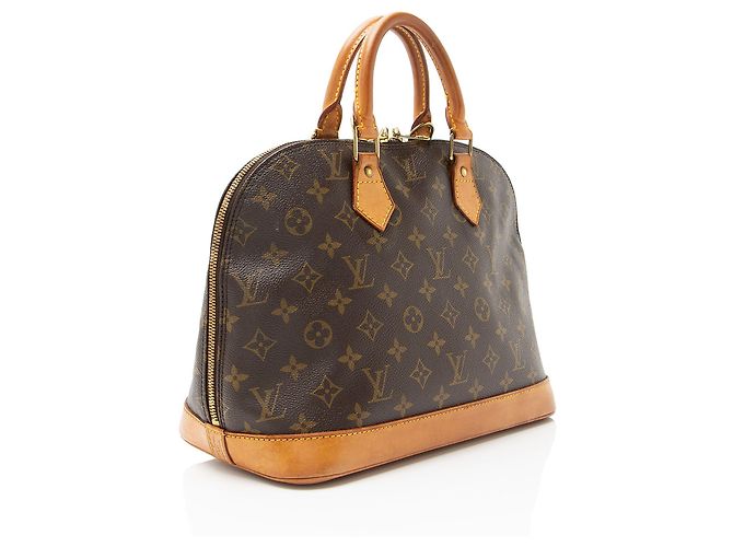 Louis Vuitton Vintage Monogramm Canvas Alma PM Handtasche Braun - Ansicht 2