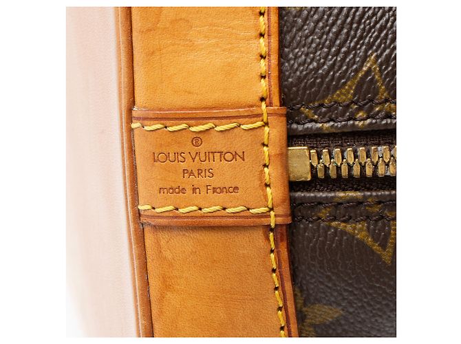 Louis Vuitton Vintage Monogramm Canvas Alma PM Handtasche Braun - Ansicht 8