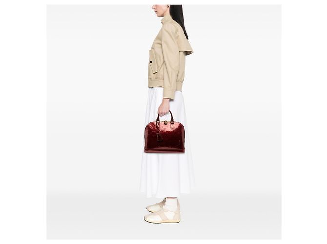 Louis Vuitton Monogram Vernis Alma PM Rot - Ansicht 5