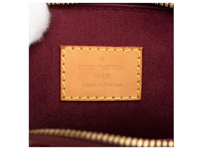 Louis Vuitton Monogram Vernis Alma PM Rot - Ansicht 6
