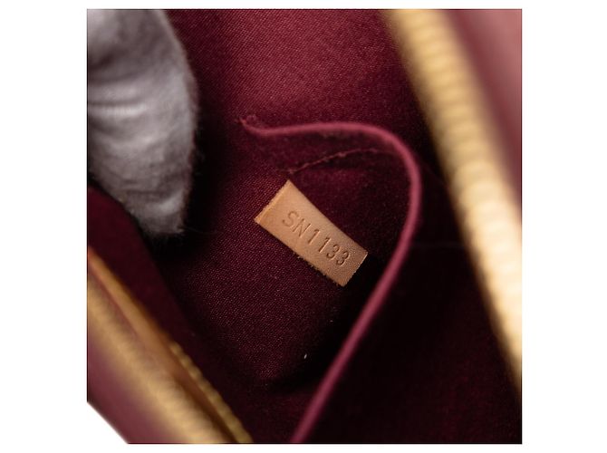 Louis Vuitton Monogram Vernis Alma PM Rot - Ansicht 7