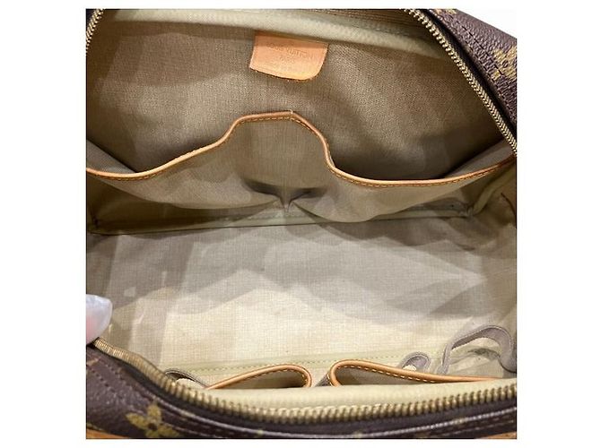 Borsa a mano Monogram Deauville Louis Vuitton Marrone - vista 6