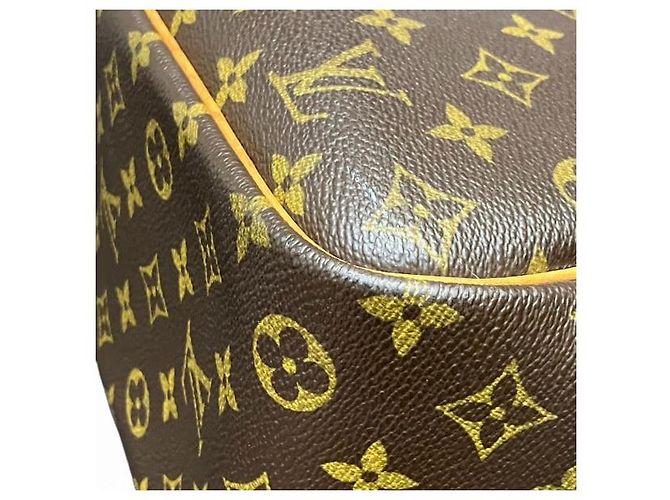 Borsa a mano Monogram Deauville Louis Vuitton Marrone - vista 7