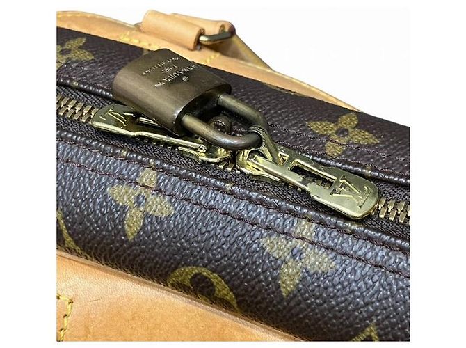 Borsa a mano Monogram Deauville Louis Vuitton Marrone - vista 8