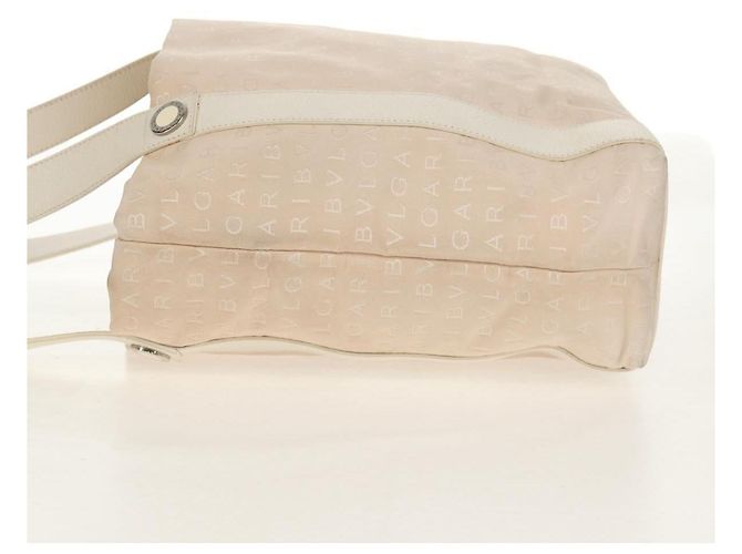 Bulgari Bvlgari Logomania Canvas Beige - vista 3