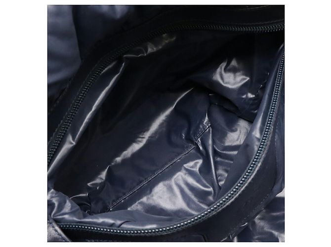 Chanel Coco Cocoon Medium Tote Bag aus Nylon Silber Metallisch - Ansicht 8