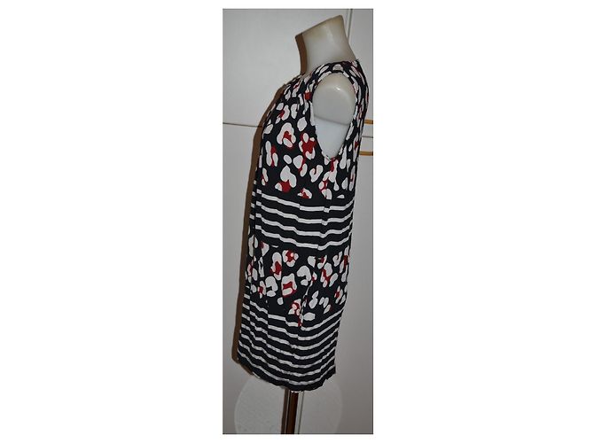 Vestido Red Valentino estampado de viscosa Multicolor - vista 3