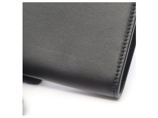 Jil Sander Leather Coin Case Black - view 4
