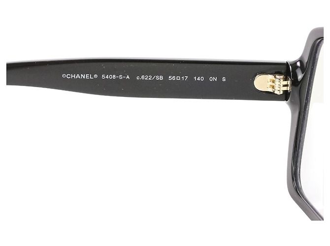 Chanel Square Shape Sunglasses Black - view 9